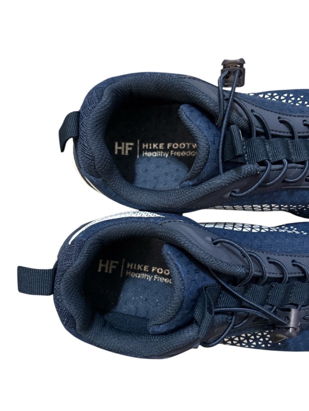 Hike Footwear Navy Mesh Sneakers HF Cloud -Minimalist Slip On Sport Shoes 9/9.5 - Picture 4 of 8